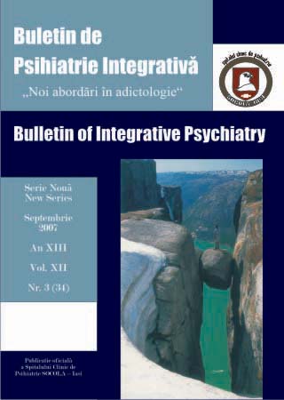Buletin de psihiatrie integrativa